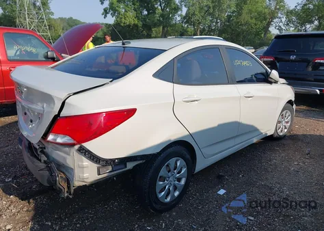 2015 Hyundai Accent Gls из США, поврежденный, VIN KMHCT4AE1FU934266